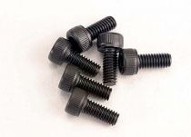 trx3215 traxxas vis btr tete ronde 2.5X6MM, pour trx-4, trx-6, ford fiesta, raptor, t-maxx, summit,  mercedes-benz, chevrolet, blazer, g500, tactical unit, unlimited desert racer, udr, slash, rustler, revo, e-maxx, bandit