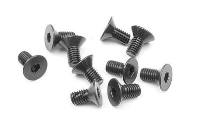 Vis FHC M3x6 tete fraisee (10) - 903306 - Pi�ce d�tach�e XRAY
