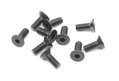 Vis FHC M3x8  (10) - 903308 - Pi�ce d�tach�e XRAY