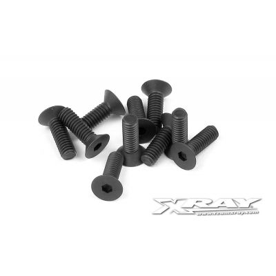 Vis tete fraisee Sfh M2.5x6 (10) - 903256 - Pi�ce d�tach�e XRAY