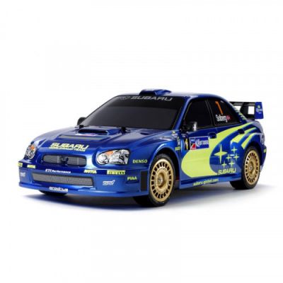VOITURE KIT � MONTER SUBARU IMPREZA MEXICO 04 TT01E - TAMIYA 47372