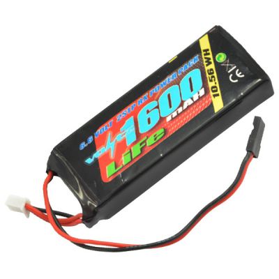 VZ0250 - accu de r�ception plat VOLTZ 1600mah 2S 6.6V RX LiFe