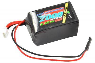 VZ0250 - accu de r�ception plat VOLTZ 1600mah 2S 6.6V RX LiFe