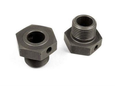 XB8 Hexagones de roue +1mm - 355251 - Pi�ce d�tach�e XRAY