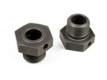 XB8 Hexagones de roue +1mm - 355251 - Pièce détachée XRAY