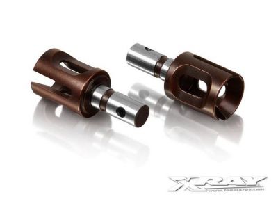 XB8 Noix de diff AV/AR all�g�es (2)