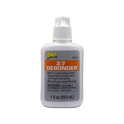 ZAP - Dissolvant Colle Cyano - Z-7 DEBONDER - PT-16